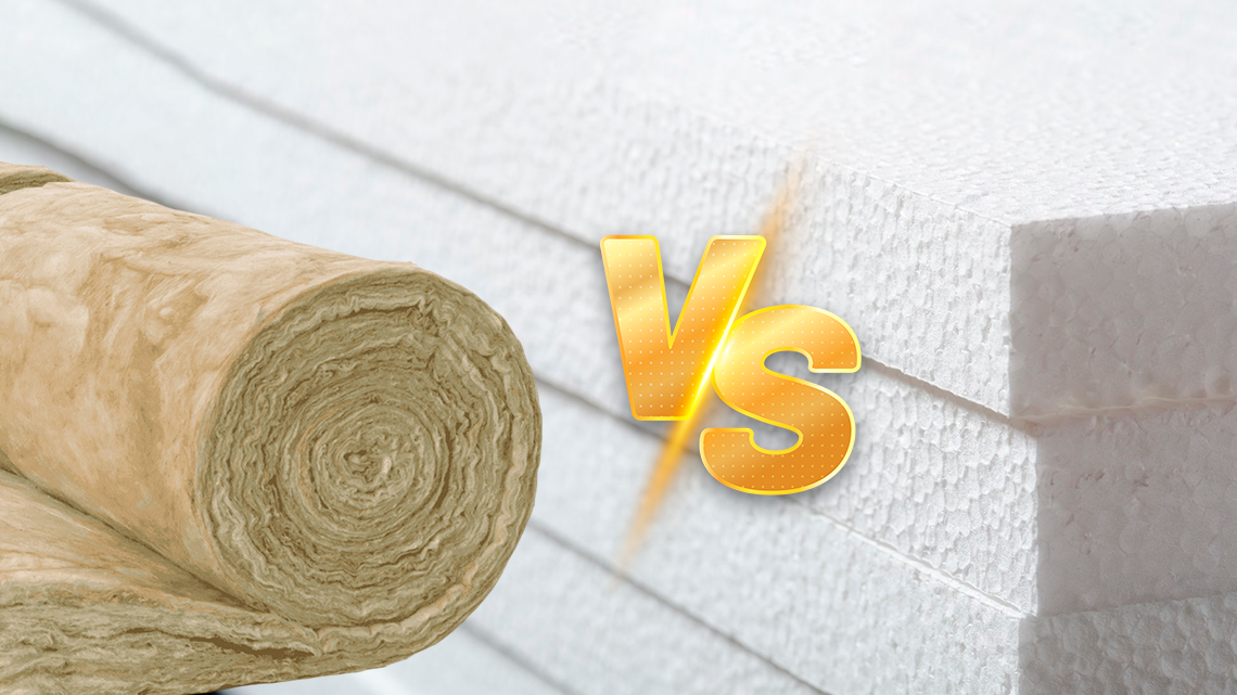 базальтова вата vs пінопласт порівняння
