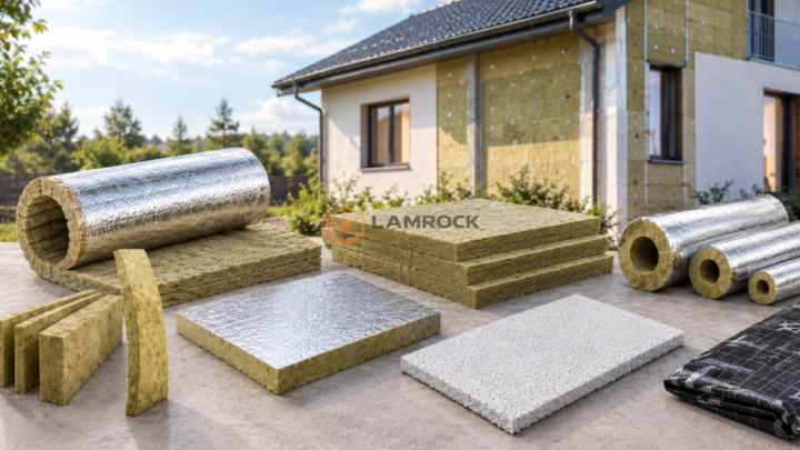 Базальтові утеплювачі для будинку Lamrock